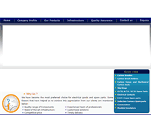 Tablet Screenshot of hariramco.com